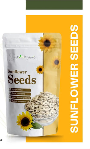 Organic Sunflower Seeds - Nutrient-Packed Superfood Snack