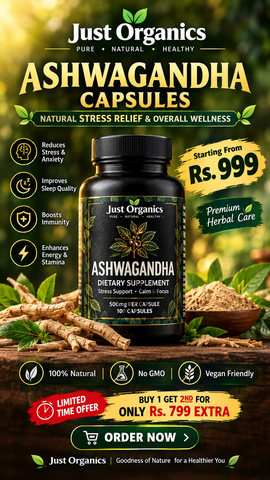 Buy Herbal Supplements Online in Pakistan – Just Organics