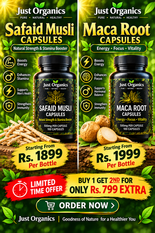 Buy Herbal Supplements Online in Pakistan – Just Organics
