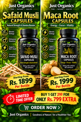 Buy Herbal Supplements Online in Pakistan – Just Organics